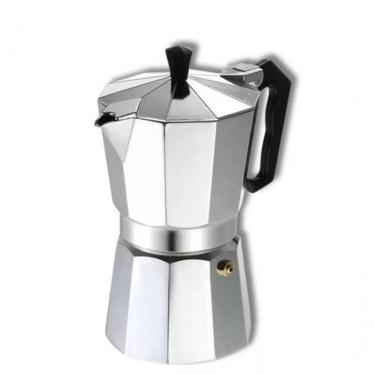 Imagem de Cafeteira Italiana Inox 3 Xícaras De Café Moka