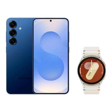Imagem de S25 (256GB) - Azul Marinho + Watch7 BT 40mm - Creme