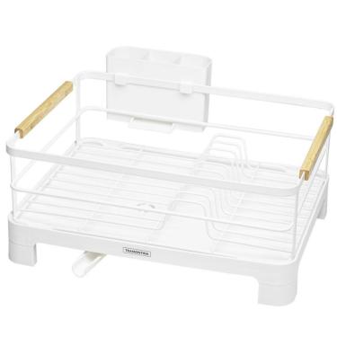 Imagem de Escorredor Louça Bancada Secador Plurale Branco Aço Carbono