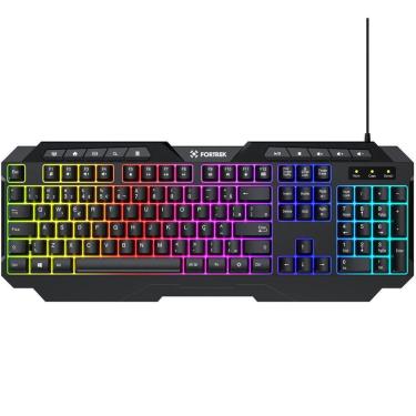 Imagem de Teclado Gamer Multimidia Fortrek Shortcut Preto