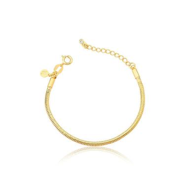 Imagem de Pulseira Infantil Revestida Em Ouro