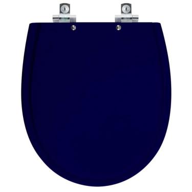 Imagem de Assento Sanitário Soft Close Polo Azul Para Vaso Hervy