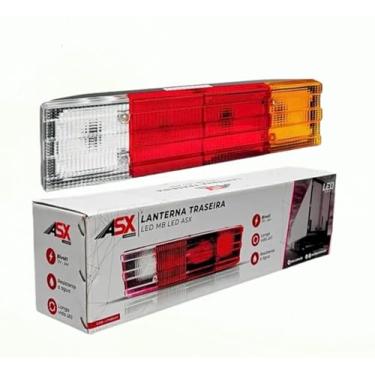 Imagem de Lanterna Traseira Led Mb Asx Mercedes Benz Amarelo Ambos Lados