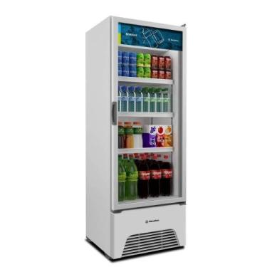 Imagem de Refrigerador Vitrine Metalfrio 403 Litros VB40AL - Frost Free, Porta d