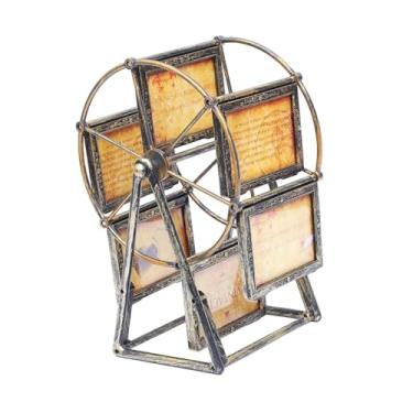 Imagem de Generic Porta-retratos Giratório em Formato de Roda para Decoração de Casa, Presente E Mesa.