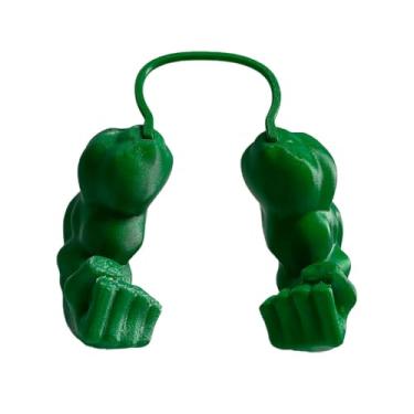 Imagem de Braços musculares criativos impressos em 3D, braço de gato musculoso gigante destacável para pescoço, adereço engraçado de fantasia de Halloween, fantasia fofa de super-herói estilo Hulk para gatos