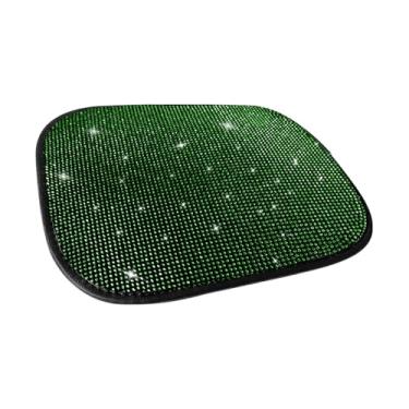 Imagem de Lyxheth Capa de apoio de braço de carro brilhante, capa de console central de carro, protetor de console central automotivo com strass de cristal brilhante, linda capa protetora para console central