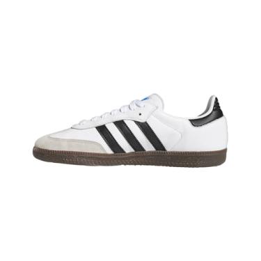 Imagem de adidas Tênis masculino Ftwwht/Cblack Samba ADV FTWR WhiteCore Preto/GUM5 38 EUA, Multi, 12.5 Wide