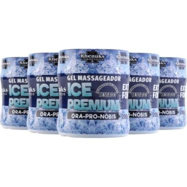 Imagem de Kit 5 Gel Massageador Ice Premium Com Ora-Pro-Nóbis - Rhenuks