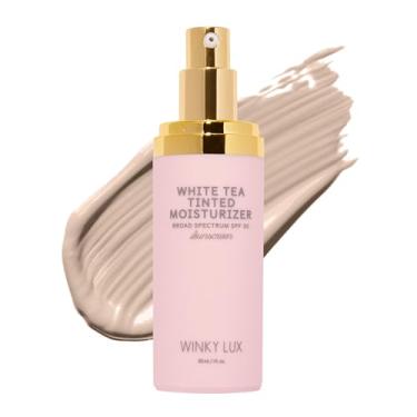Imagem de Winky Lux Hidratante Com Cor De Chá Branco Fps 30 Protetor Solar Para Rosto Com Fps, Maquiagem Hidratante Facial Com Vitamina E, Claro