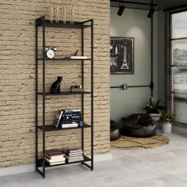 Imagem de Estante Studio III Preta 60 cm