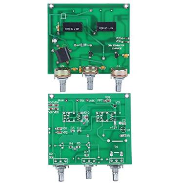 Imagem de YWBL-WH Kit Eliminador de Banda HF, Acabamento Fino para Longa Vida útil, Controle PTT Integrado para Conexão Perfeita, Cancelador QRM Ajustável Elimina Rádio PCB Verde Indesejado