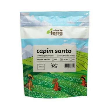 Imagem de Chá de Capim Santo Coisas da Terra 30g