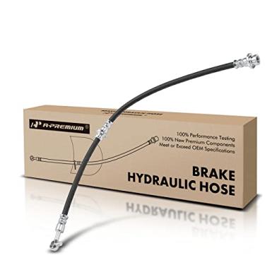 Imagem de A-Premium Mangueira hidráulica de freio dianteiro compatível com modelos selecionados Nissan - Maxima 2016 2017 2018 2019, 3,5L - Substituição # 462114RA0B