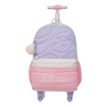 Imagem de Mochila de Carinho Lilica Ripilica Tubo 360 Com Alças Lilás-Feminino