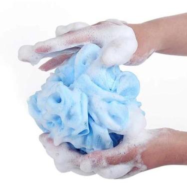 Imagem de Esponja De Banho Esfoliante Bucha Nylon - DYANNA, 1unidade