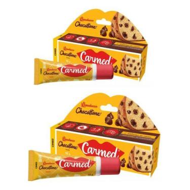 Imagem de Carmed Bauducco Chocotone 10g Protetor Labial Kit C/2