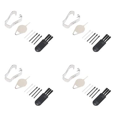 Imagem de SUNGOOYUE Pontas de Caneta Stylus de Substituição para Tab S7 FE 12,4 Polegadas T733, Pacote Com 20 Escovas de Limpeza, Clipes, Material ABS, Pinos de Remoção (#11)
