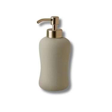 Imagem de Porta Sabonete Líquido Dispenser Elegante para Banheiro e Cozinha (Branco)