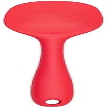 Imagem de Ferramenta culinaria de silicone flexivel para misturar, raspar e espalhar alimentos, vermelha, ergonomica