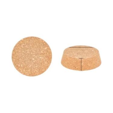 Imagem de Rolhas De Cortiça De Madeira Duráveis Em Formato Cônico 6PCS Para Garr