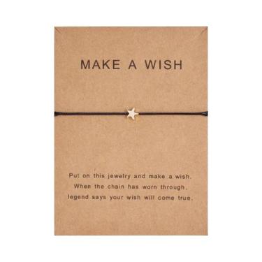 Imagem de Pulseira De Estrela Trançada Vermelha E Preta Para Mulheres E Homens, 