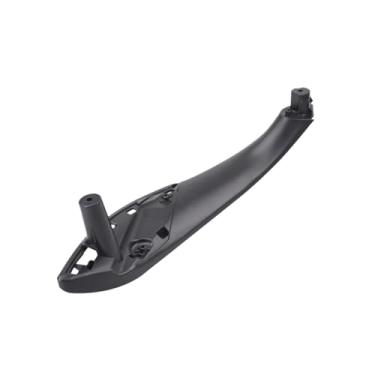 Imagem de Puxador da porta interior do carro dentro do painel guarnição compatível para bmw série 3 2014-2018 f30 316d 318d 320d f31 320i 325d(Black-Front Left)