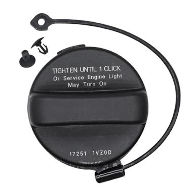 Imagem de Tampa de gasolina, tampa de combustível adequada para Nissan 2011-2020 Frontier 2012-2020 Versa 2013-2018 Altima 2013-2020 Pathfinder 2015-2020 Murano, para Infiniti 2013 JX35 2014-2020