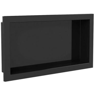 Imagem de Nicho Para Banheiro e Cozinha Embutir 30X60 Resistente Plástico de Enh