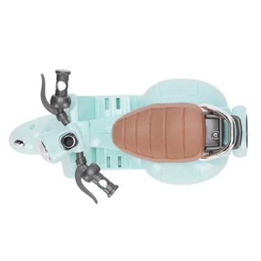 Imagem de Cryfokt Scooter de Boneca Elétrica Adorável Mini Veículo Com Luzes Musicais para Bonecas Decoração Ideal Material ABS (Azul)