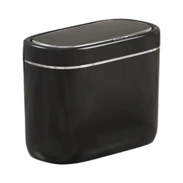 Imagem de Lixeira Inteligente Estreita Com Sensor 7/9L Tampa Automática À Prova 