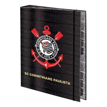 Imagem de Fichario Universitário Corinthians com 48 folhas 5274 - Dac