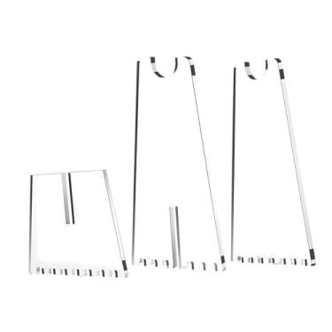 Imagem de Vaveren Suporte de apoio para os pés da bicicleta, leve, para bicicletas de montanha e de estrada, em acrílico, suporte para estacionar a bicicleta e tirar