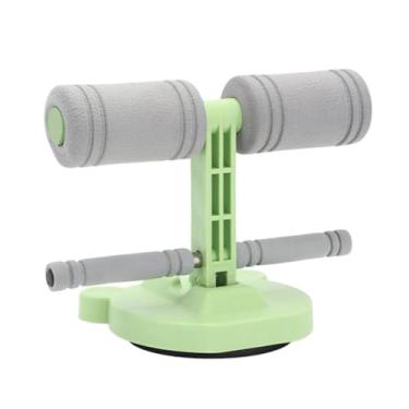 Imagem de Colaxi Barra de exercícios para abdominais no chão, para treinamento de condicionamento físico masculino e feminino em casa. Aparelho multifuncional dobrável, Verde