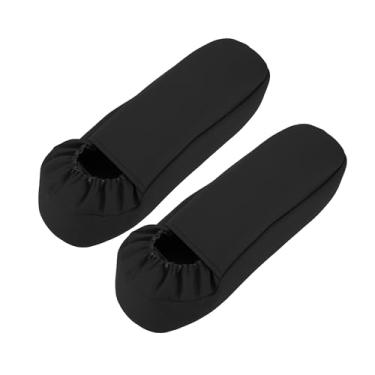 Imagem de REPAIROCK Capa de apoio de braço de assento para Ford F-250 1999-2007 para Ford F-350 1999-2007 capa de descanso de braço protetor de braço capa de inserção anti-arranhões preta