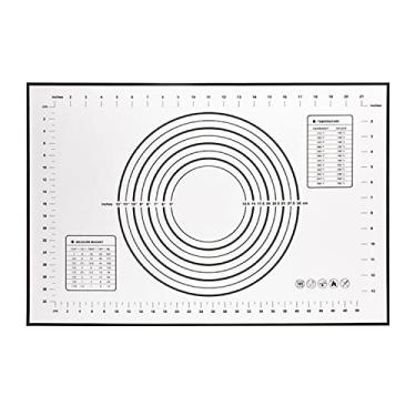 Imagem de Rolo de Massa Ajustável com Tapete Silicone para Assar Pizza Torta Sobremesas Biscoitos Macarrão Utensílios Cozinha Gadgets