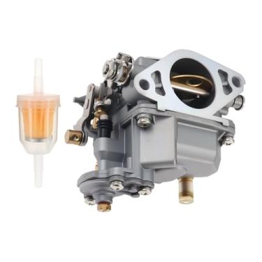 Imagem de Carburador, compatível com motor de popa Yamaha F9.9 F13.5 F15 66M-14301-11 66M-14301-12