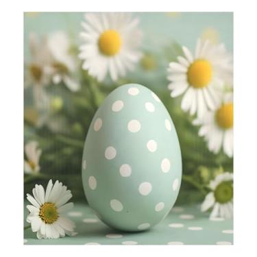 Imagem de Qilmy Capa magnética para máquina de lavar louça, ovos de páscoa, 58 x 66 cm, capa decorativa para geladeira para porta da frente, adesivo, folha magnética, máquina de lavar, painel de geladeira