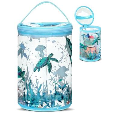 Imagem de Bolsa de higiene com loção transparente Sanwuta Beach Gifts à prova d'