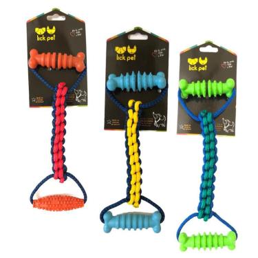 Imagem de Puxador Duplo Trança 02 Ossos - 02 Cores De Corda Unitário