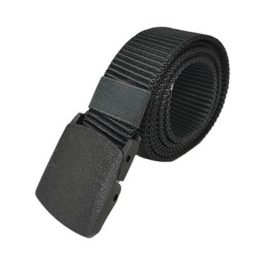 Imagem de Cinto Casual Masculino De Lona Para Atividades Ao Ar Livre 120cm Ajust