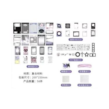 Imagem de Kit De Materiais DIY Para Crachás De Anime, Acessórios Para Itabag 2D,