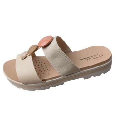 Imagem de Sandalia Modare Feminino - Creme