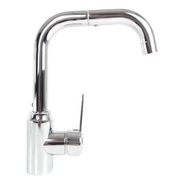 Imagem de Torneira Pia Cozinha Gourmet Fria Quente Giratoria Aço Inox