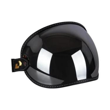 Imagem de Capacete De Motocicleta Vintage Retrô Aberto Uchoose, Ajuste Universal