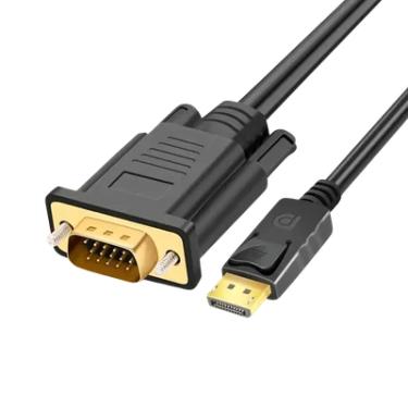 Imagem de Adaptador Cabo Displayport Para Vga 1,80 Metros 1080p Fhd