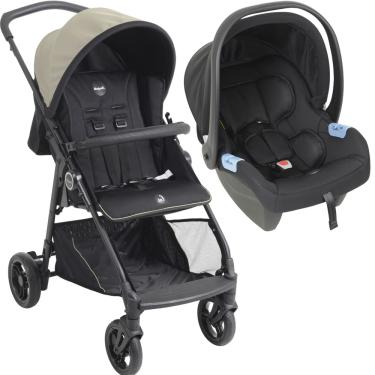 Imagem de Carrinho de Bebe Passeio com Bebe Conforto Burigotto Lui 22 Sand