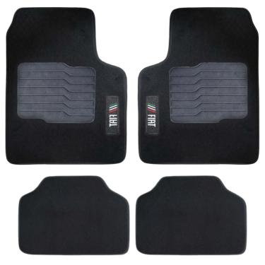 Imagem de Jogo Tapete Universal Borracha Automotivo 4 Peças Palio,Uno,Siena