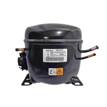 Imagem de Compressor Embraco 1/4 HP R600 EGAS80CLP sem resfriador - 110V