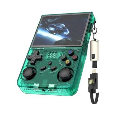 Imagem de Console De Jogos Portátil Boyhom R36XX Com Tela IPS De 3,5 Polegadas, 